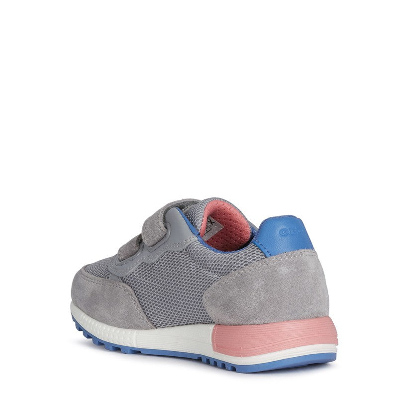 Buty sneakersy dziewczęce Geox J15AQA-01422-C1006 kolor szary - - #tag1# - #tag2# - #tag3# - #tag4#