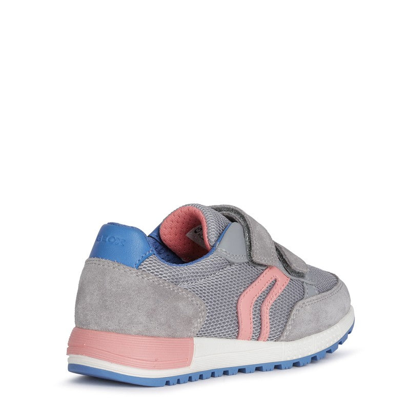 Buty sneakersy dziewczęce Geox J15AQA-01422-C1006 kolor szary - - #tag1# - #tag2# - #tag3# - #tag4#