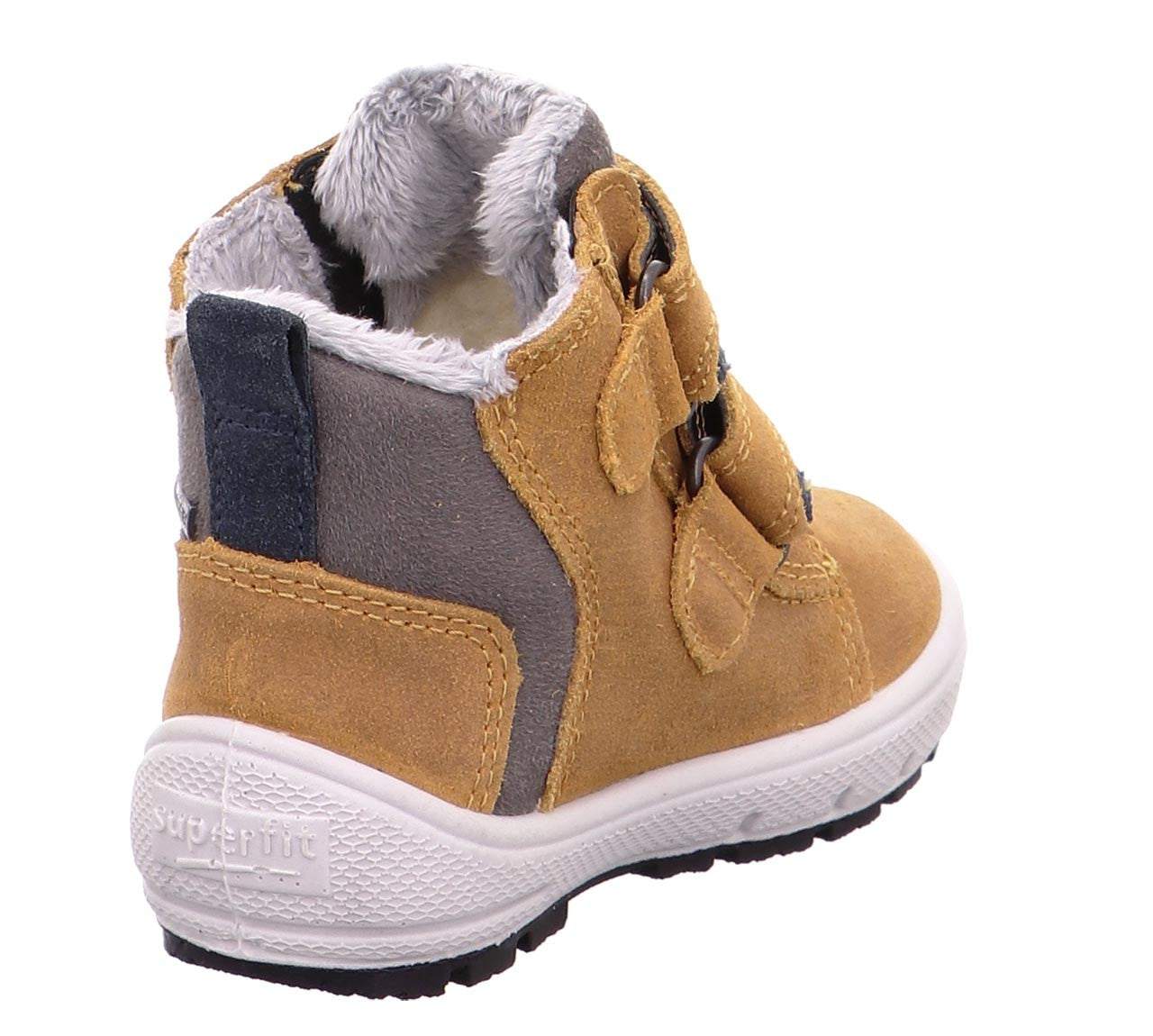 Buty trzewiki zimowe chłopięce Superfit 1-006312-6000 kolor brąz - - #tag1# - #tag2# - #tag3# - #tag4#