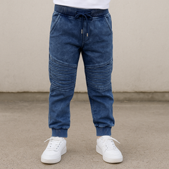 Spodnie dekatyzowane chłopięce jeans BoyBoy kolor jeans BoyBoy 423-27-28425-26