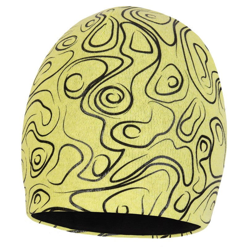 Czapka NELA dla dzieci Broel kolor czarny/limonka -  - #tag1# - #tag2# - #tag3# - #tag4#