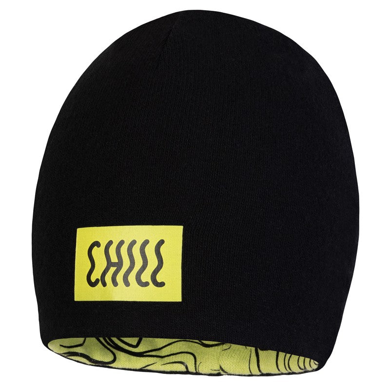 Czapka NELA dla dzieci Broel kolor czarny/limonka -  - #tag1# - #tag2# - #tag3# - #tag4#