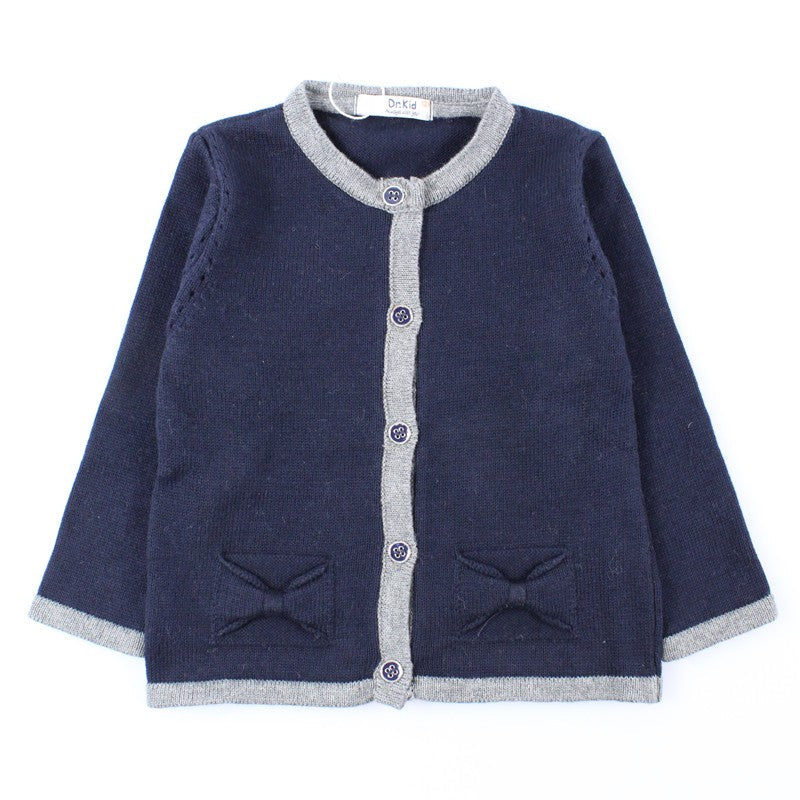 Dr.Kid DK356/O17 sweter  zapinany kolor granat -  - #tag1# - #tag2# - #tag3# - #tag4#