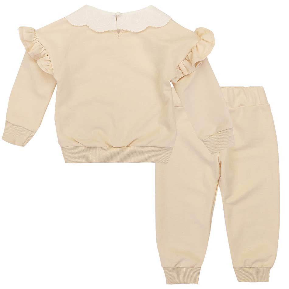 Dres 2 Części dziewczynka beż 60079-131123 GKMOD - - #tag1# - #tag2# - #tag3# - #tag4#