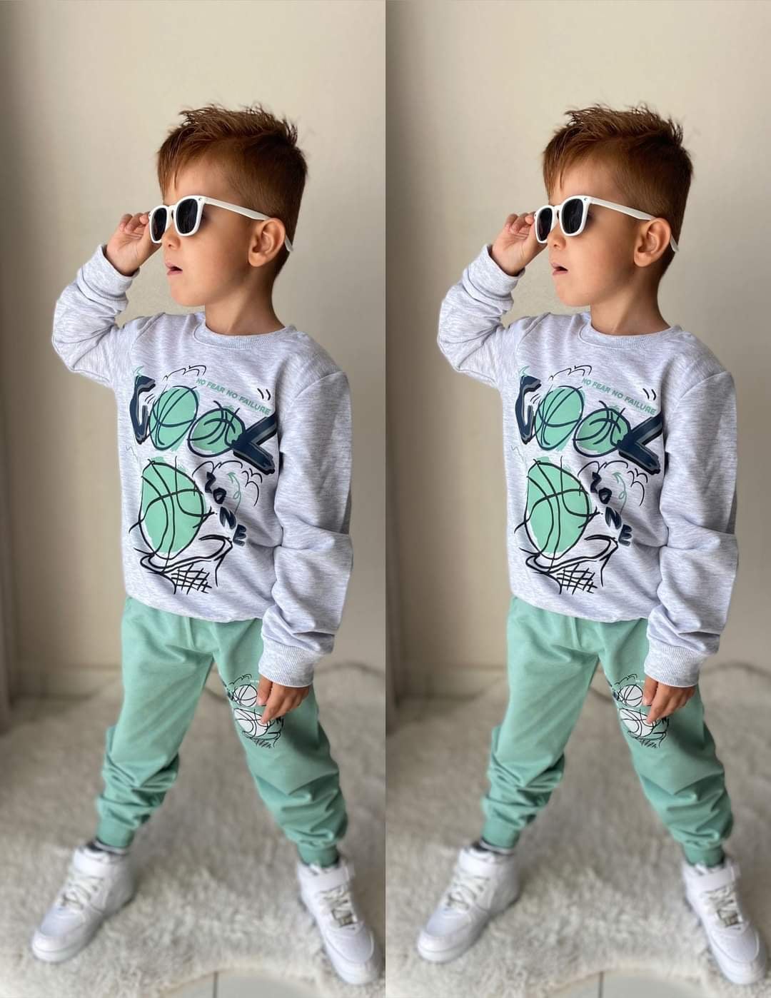 Dres Sportowy 2 Części Gool chłopięcy szary Kocak 1101-23824 GKMOC -  - #tag1# - #tag2# - #tag3# - #tag4#