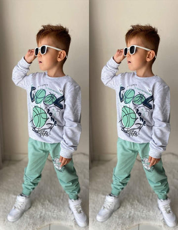 Dres Sportowy 2 Części Gool chłopięcy szary Kocak 1101-23824 GKMOC -  - #tag1# - #tag2# - #tag3# - #tag4#