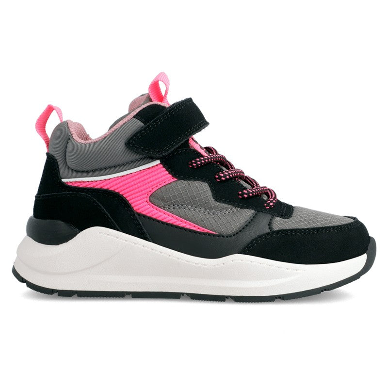 Garvalin Sneakersy dziewczęce 211661-B szary/fuksja -  - #tag1# - #tag2# - #tag3# - #tag4#