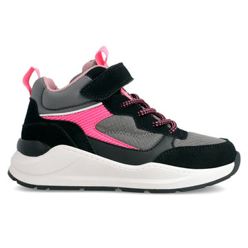 Garvalin Sneakersy dziewczęce 211661-B szary/fuksja -  - #tag1# - #tag2# - #tag3# - #tag4#