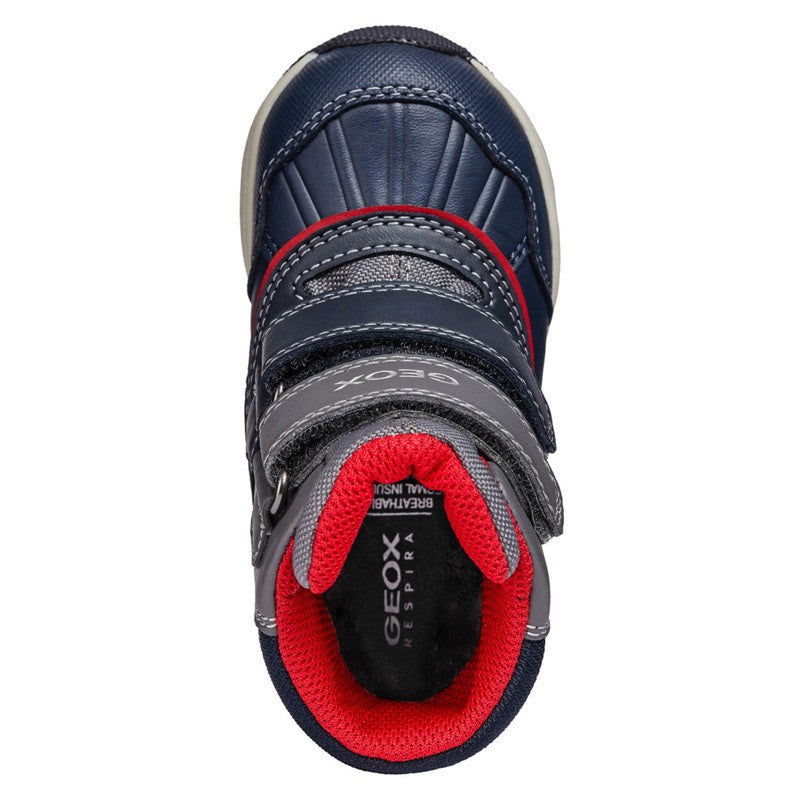 Geox śniegowce chłopięce kolor granat B841GA-054FU-C4075-S - - #tag1# - #tag2# - #tag3# - #tag4#