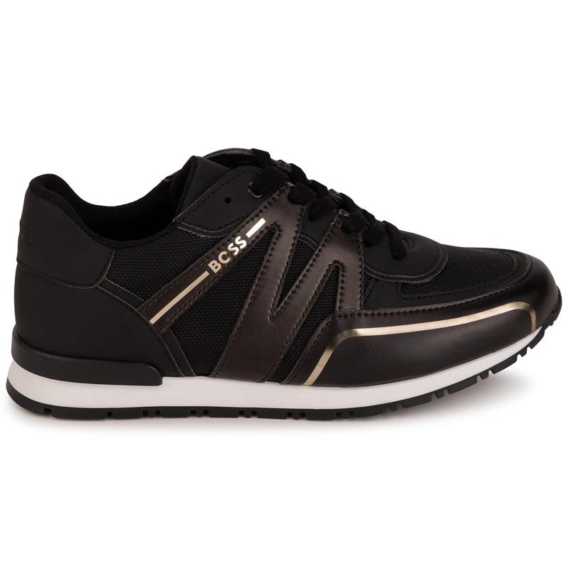 HUGO BOSS J29283-09B Sneakersy dla chłopca kolor czarny - - #tag1# - #tag2# - #tag3# - #tag4#