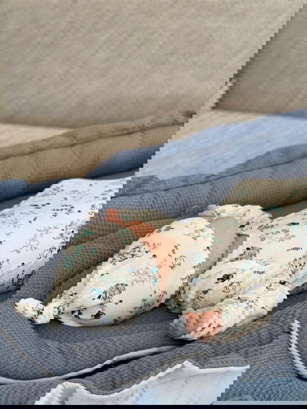 INGMAR Czapka dla chłopców Jamiks JWD027-5 kolor krem/turkus -  - #tag1# - #tag2# - #tag3# - #tag4#