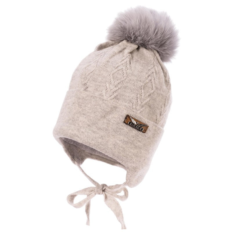 Jamiks DOMINIK II czapka chłopięca kolor popiel JZB077-1 -  - #tag1# - #tag2# - #tag3# - #tag4#