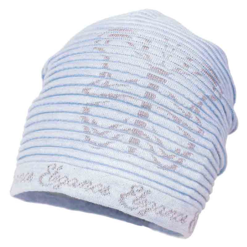 Jamiks czapka dziewczęca BESS JWA030-5 kolor niebieski -  - #tag1# - #tag2# - #tag3# - #tag4#