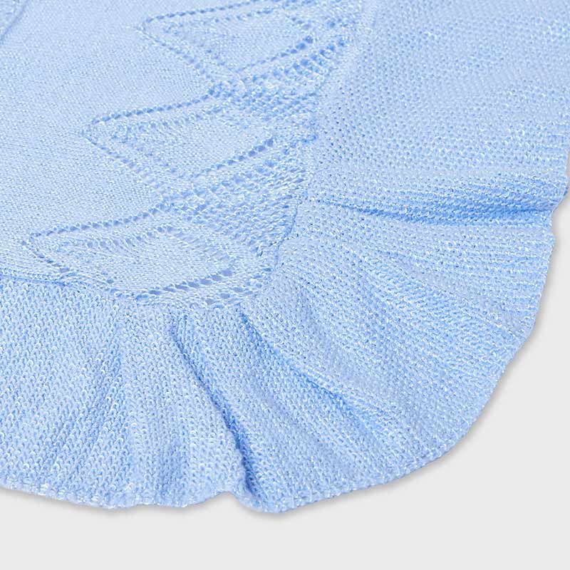 Kocyk ceremonia dziecięcy Mayoral 9853-64 Błękitny - - #tag1# - #tag2# - #tag3# - #tag4#