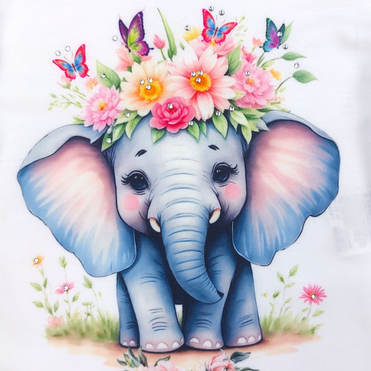 Komplet 3Cz. Słonik dziewczynka róż 140-14524 GKMOD -  - #tag1# - #tag2# - #tag3# - #tag4#