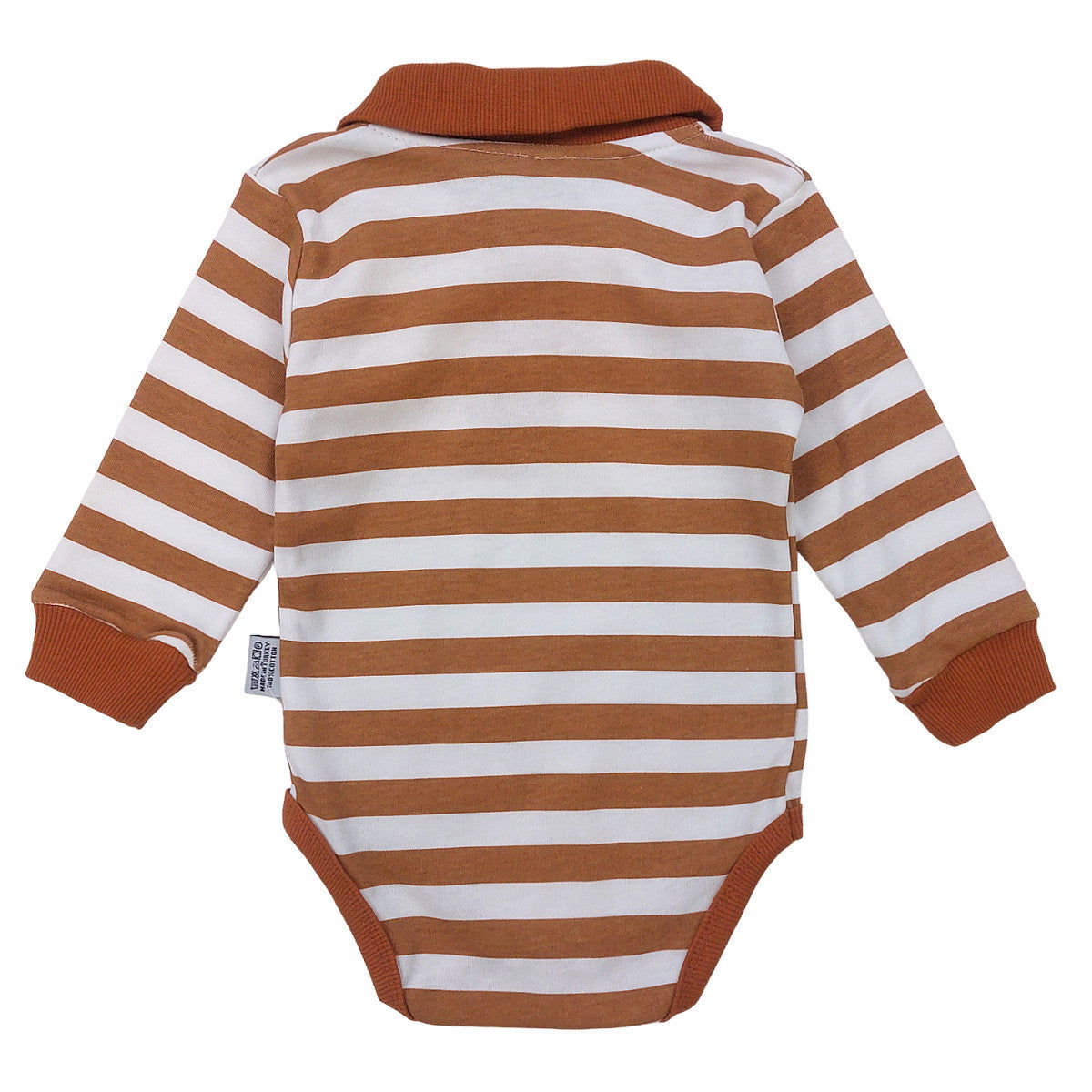 Komplet Body I Spodnie chłopak beż/szary 2977-151223 GKMOC - - #tag1# - #tag2# - #tag3# - #tag4#