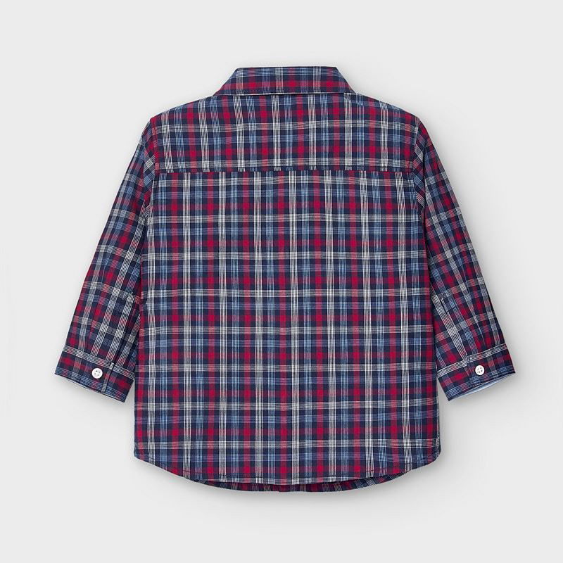 Koszula w kratkę chłopięca Mayoral 2130-86 granat -  - #tag1# - #tag2# - #tag3# - #tag4#