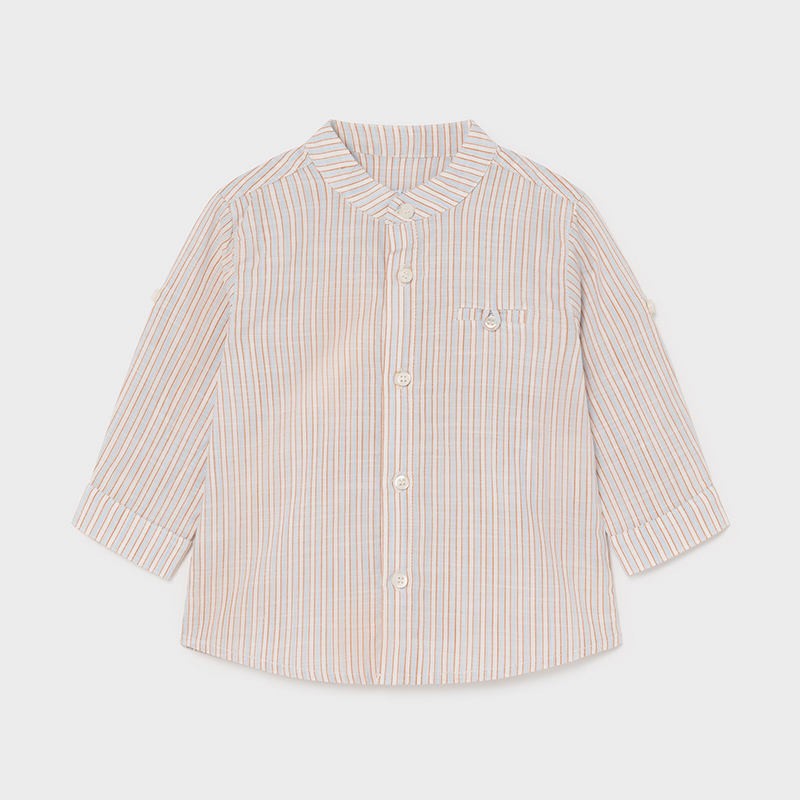 Koszula w paski chłopięca Mayoral 1118-10 beżowy -  - #tag1# - #tag2# - #tag3# - #tag4#