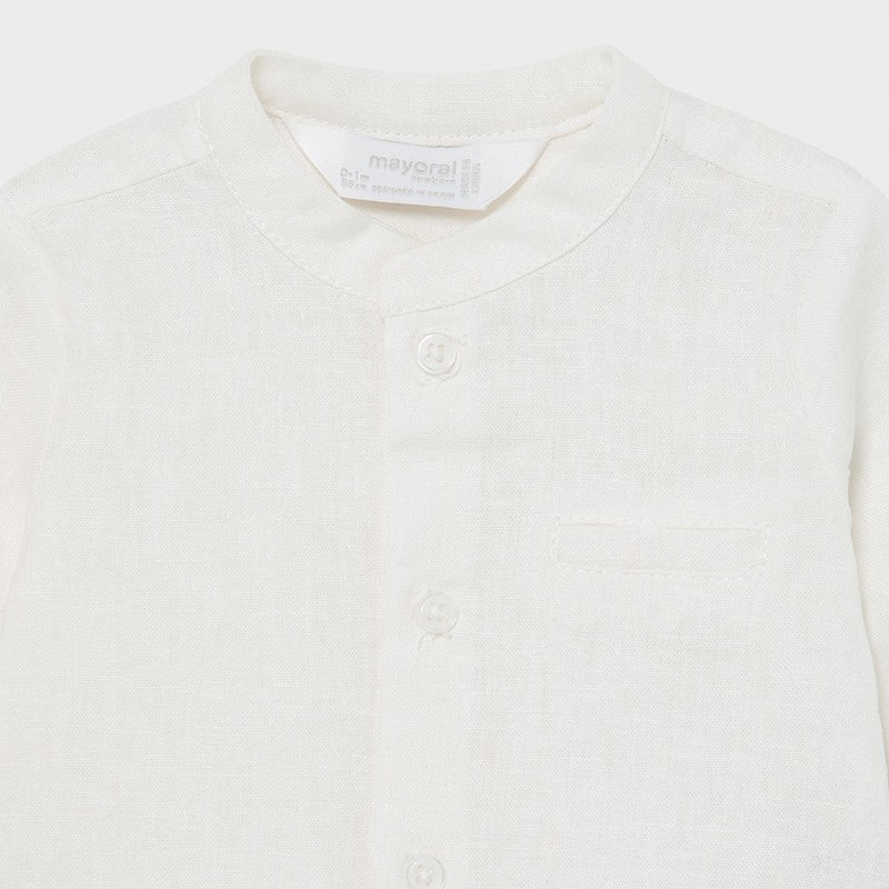 Koszula z długim rękawem dla chłopców Mayoral 1174-81 kremowa - - #tag1# - #tag2# - #tag3# - #tag4#
