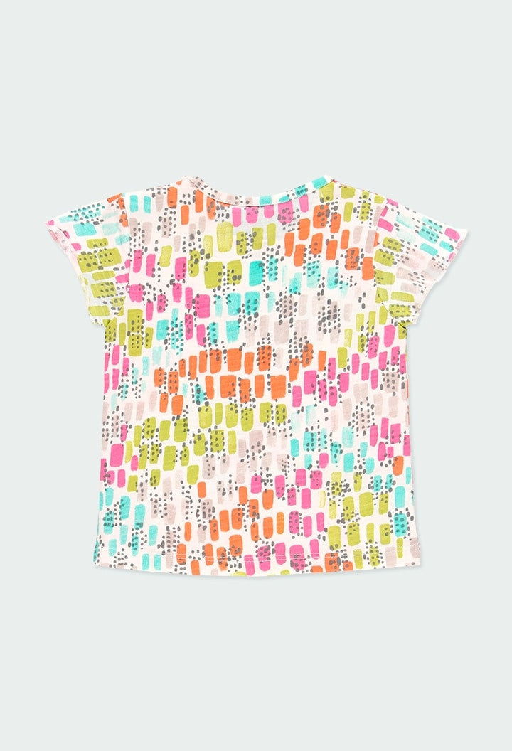 Koszulka dla dziewczynki Baby Boboli 244066-9829 kolor wielokolorowy - - #tag1# - #tag2# - #tag3# - #tag4#