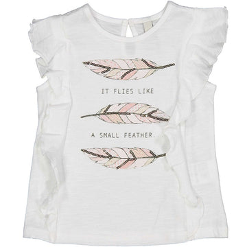 Koszulka dla dziewczynki Birba&Trybeyond 24087-10N kolor krem -  - #tag1# - #tag2# - #tag3# - #tag4#