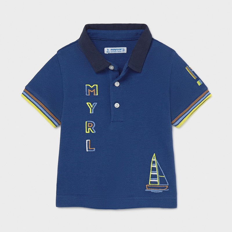 Koszulka polo chłopiec Mayoral 1109-16 niebieski - - #tag1# - #tag2# - #tag3# - #tag4#