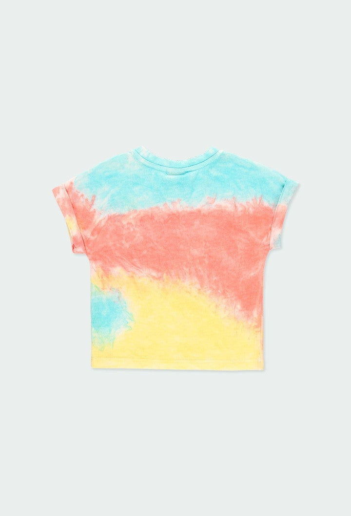 Koszulka tie dye dla dziewczynki Boboli 424044-3751 kolor kolorowy - - #tag1# - #tag2# - #tag3# - #tag4#