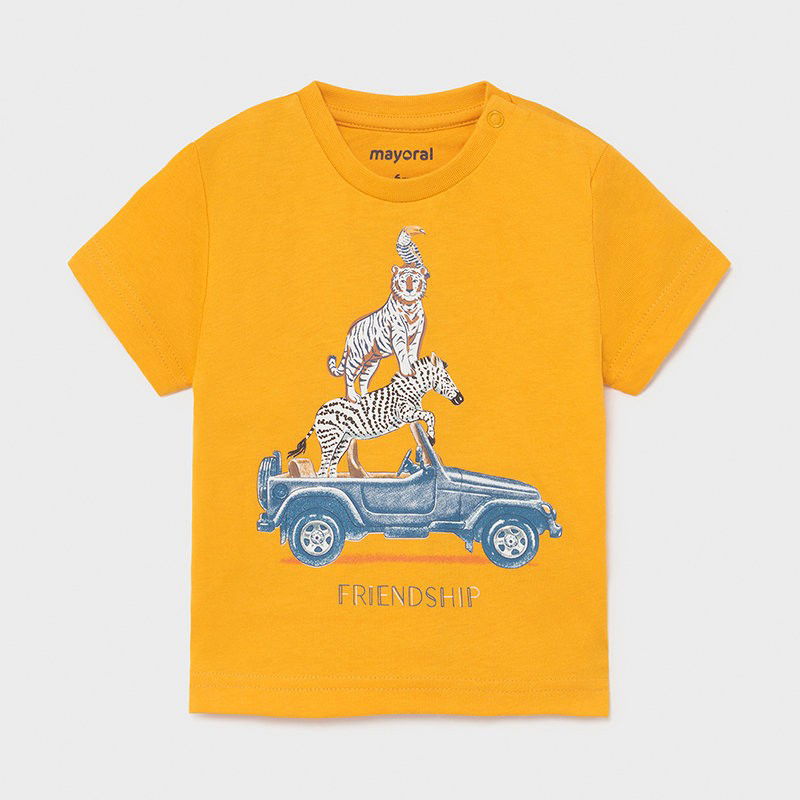 Koszulka z krótkim rękawem chłopiec Mayoral 1002-54 Mango -  - #tag1# - #tag2# - #tag3# - #tag4#