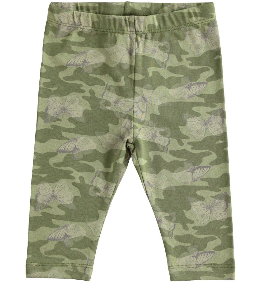 Krótkie leginsy dziewczęce iDO J768-6MS5 kolor zielony -  - #tag1# - #tag2# - #tag3# - #tag4#