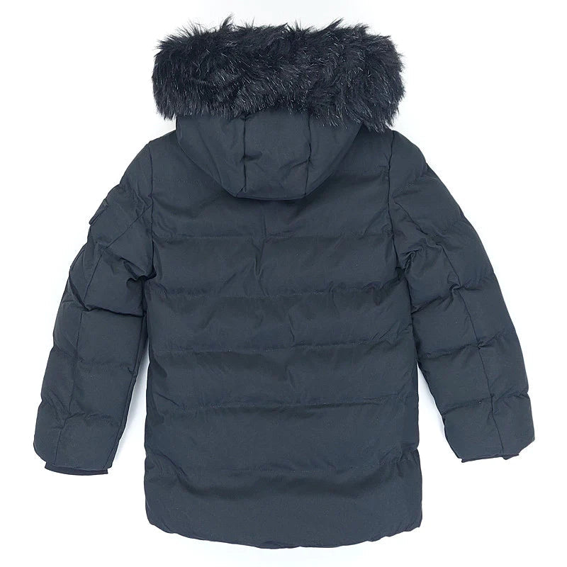 Kurtka Zimowa chłopak czarny B60161-71023  GKMOC -  - #tag1# - #tag2# - #tag3# - #tag4#