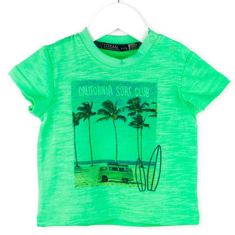 Losan 717-1024AC-617 t-shirt kolor zielony - - #tag1# - #tag2# - #tag3# - #tag4#