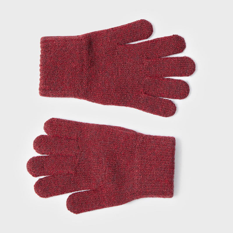 Mayoral 10332-86 Rękawiczki gładkie dziecięce kolor goji - - #tag1# - #tag2# - #tag3# - #tag4#