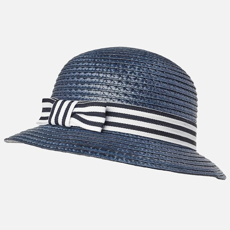 Mayoral 10550-21 Kapelusz dziewczęcy Granatowy - - #tag1# - #tag2# - #tag3# - #tag4#