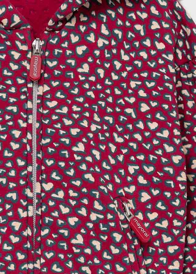 Mayoral 11-02895-033 Dres 3 części dla dziewczynki 2895-33 malina - - #tag1# - #tag2# - #tag3# - #tag4#