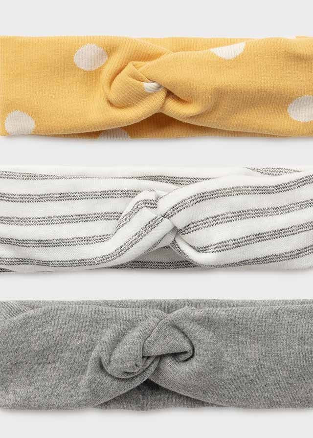 Mayoral 11-09442-016 Zestaw 3 opaski dziewczynka 9442-16 curry -  - #tag1# - #tag2# - #tag3# - #tag4#