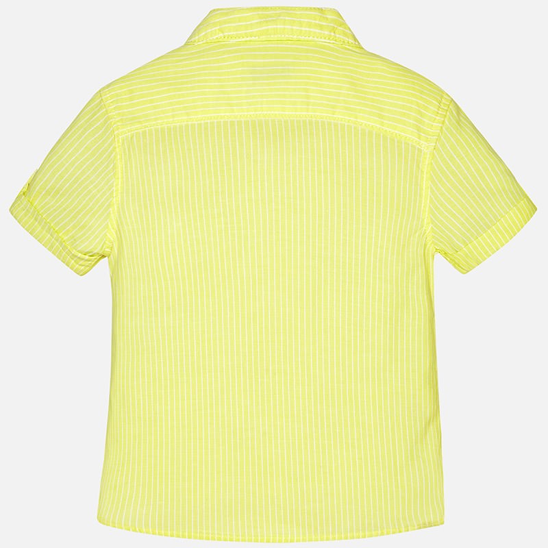 Mayoral 1156-39 Koszula chłopięca na stójce kolor żółty -  - #tag1# - #tag2# - #tag3# - #tag4#