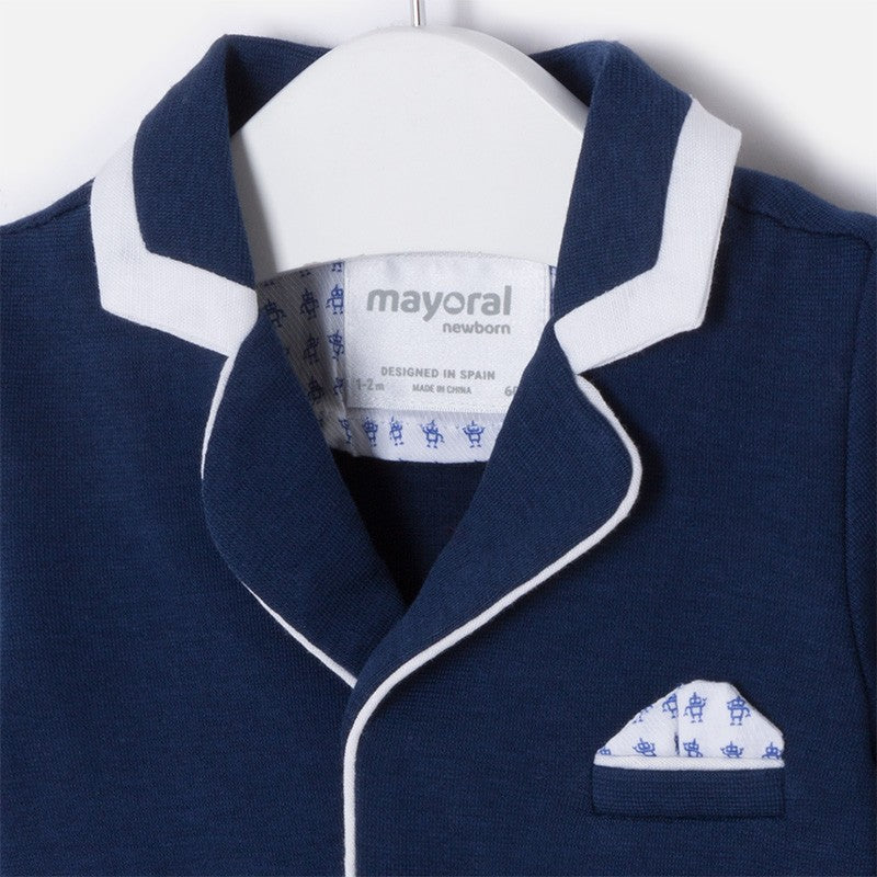 Mayoral 1404-30 Marynarka chłopięca z dzianiny roma kolor Granatowy - - #tag1# - #tag2# - #tag3# - #tag4#