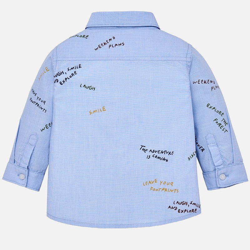 Mayoral 2138-23 Koszula chłopięca kolor błękitny -  - #tag1# - #tag2# - #tag3# - #tag4#