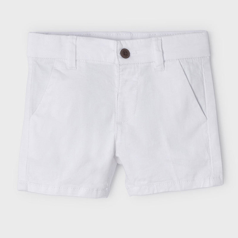 Mayoral 22-00207-039 Bermudy chino chłopiec 207-39 biały - - #tag1# - #tag2# - #tag3# - #tag4#