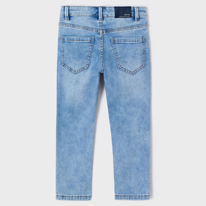 Mayoral 22-00540-057 Spodnie jeans dla chłopca 540-57 jasny - - #tag1# - #tag2# - #tag3# - #tag4#