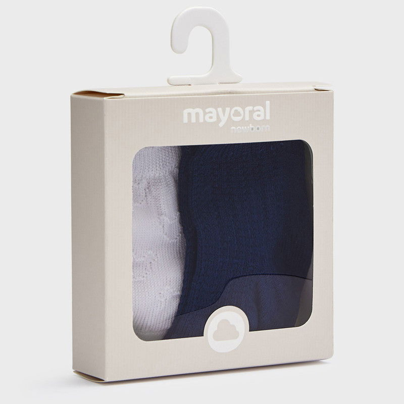 Mayoral 22-09474-094 Komplet 2 pary skarpetek chłopiec 9474-94 royal - - #tag1# - #tag2# - #tag3# - #tag4#