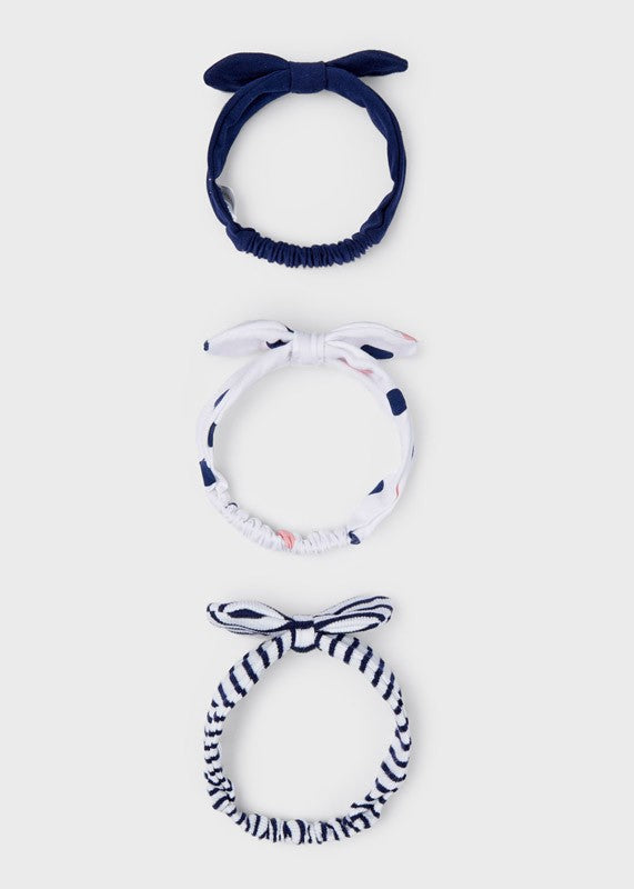 Mayoral 22-09501-019 Zestaw 3 opaski dziewczynka 9501-19 royal -  - #tag1# - #tag2# - #tag3# - #tag4#