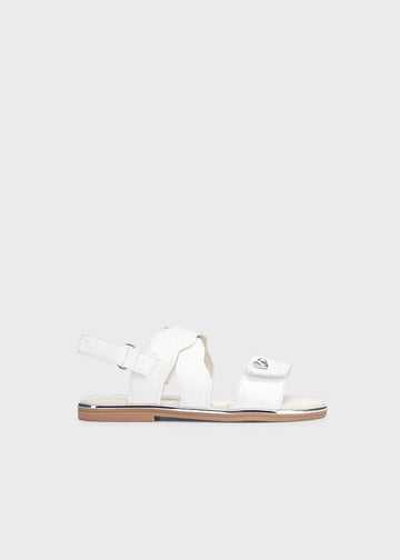 Mayoral 22-43361-097 Sandały dla dziewczynki 43361-97 biały - - #tag1# - #tag2# - #tag3# - #tag4#