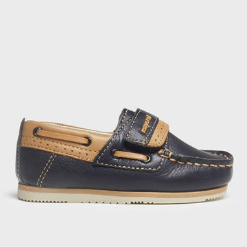 Mayoral 22-43390-076 Mokasyny na rzepy chłopiec 43390-76 granatowy - - #tag1# - #tag2# - #tag3# - #tag4#