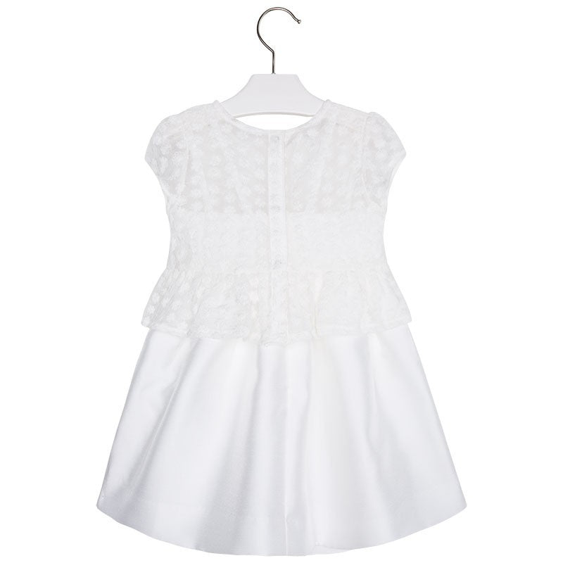 Mayoral 3922-35 Sukienka 2 części  kolor Kremowy -  - #tag1# - #tag2# - #tag3# - #tag4#