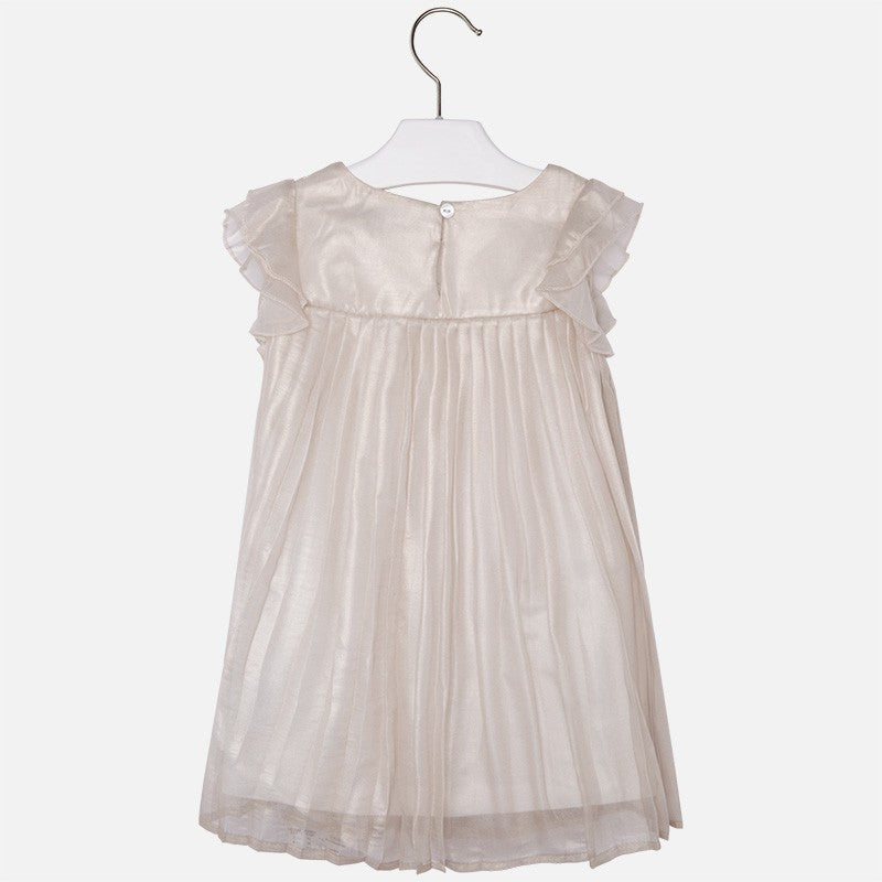 Mayoral 3933-22 Sukienka plisowana  kolor Metaliczny -  - #tag1# - #tag2# - #tag3# - #tag4#