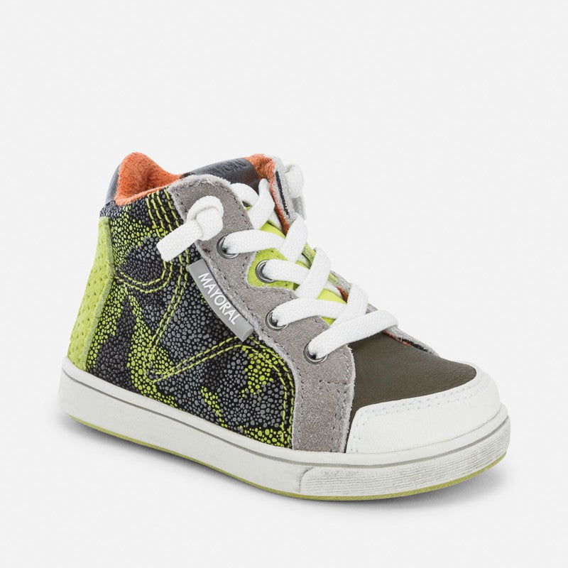 Mayoral 42660-35 Buty sportowe kamuflaż kolor Limonka - - #tag1# - #tag2# - #tag3# - #tag4#