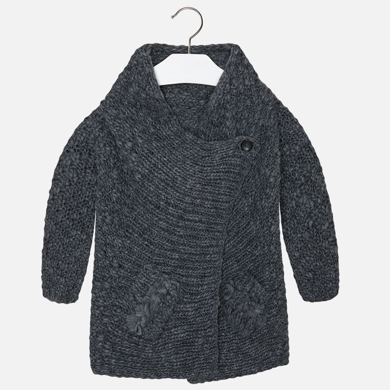 Mayoral 4330-42 Sweter rozp.dzian. kolor Stal - - #tag1# - #tag2# - #tag3# - #tag4#