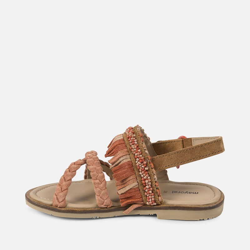Mayoral 43891-43 Sandały dla dziewczynki kolor Koralowy -  - #tag1# - #tag2# - #tag3# - #tag4#