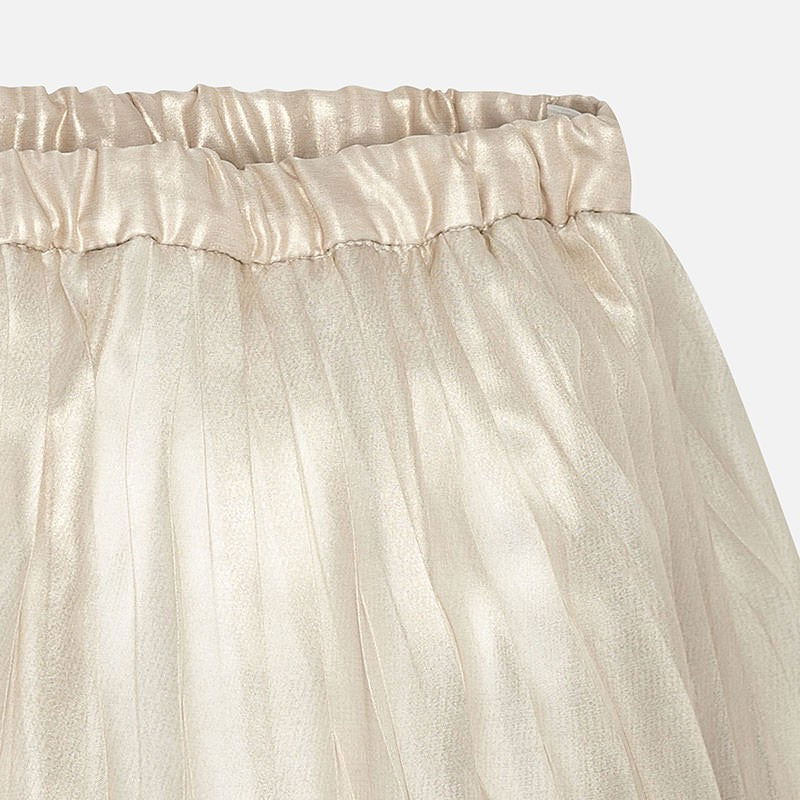 Mayoral 6213-87 Bermudy plisowane  kolor Metaliczny -  - #tag1# - #tag2# - #tag3# - #tag4#